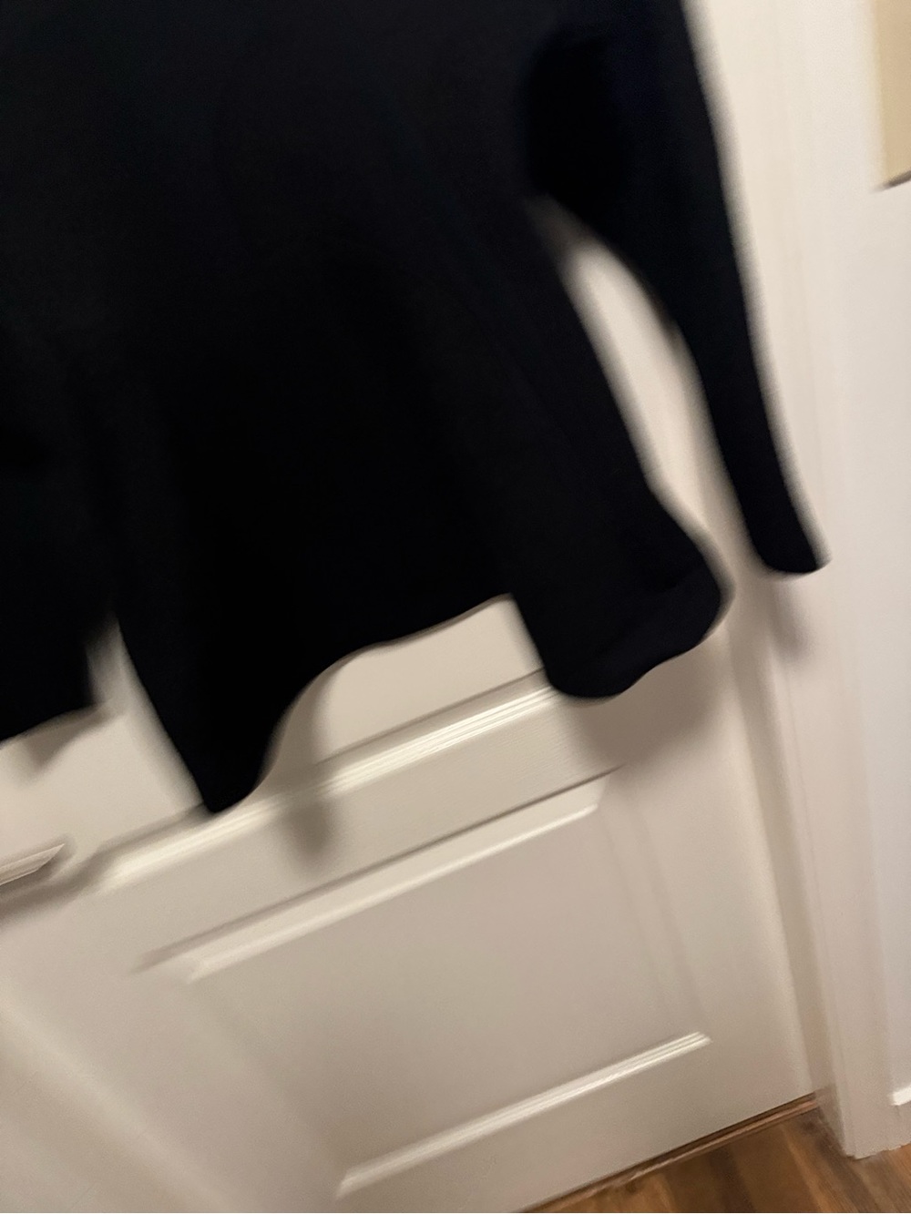 Aritzia Babaton Formation Turtleneck - Black Mock Neck Long Sleeve knit sweater - Picture 4 of 6